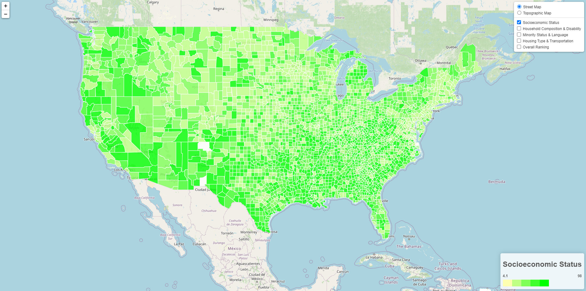 by county